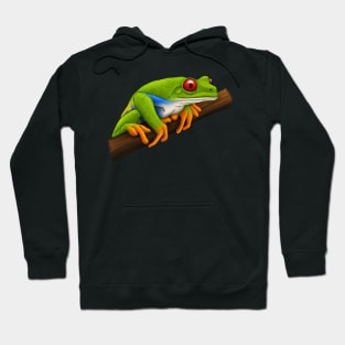 Red Eyed Tree Frog Hoodie